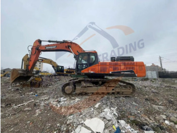 Pelle sur chenille Low running hours Used Doosan excavator DX520LC-9C in good condition for sale: photos 4