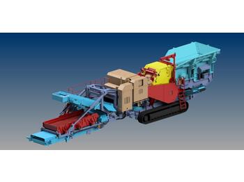 Machine d'exploitation minière FABO MOBILE CRUSHING PLANT