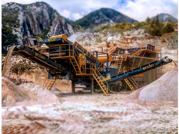 Machine d'exploitation minière FABO MOBILE CRUSHING PLANT