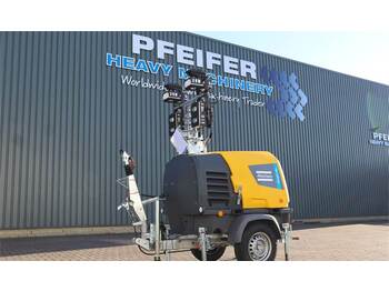Mat d'éclairage Atlas Copco HILIGHT H6+ Valid inspection, *Guarantee! Max Boom 