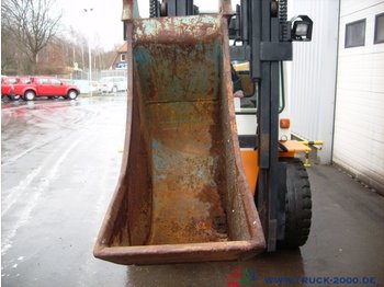 Matériel de chantier 400mm Tieflöffel mit Schnellwechsleraufnahme