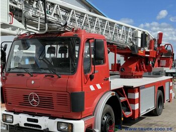 Camion avec nacelle Mercedes-Benz 1422NG Ziegler Feuerwehr Leiter 30m Rettungskorb: photos 4