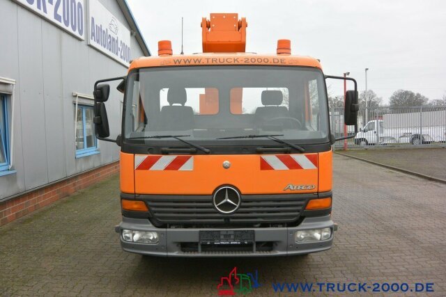 Camion avec nacelle Mercedes-Benz Atego 815 Ruthmann T170 17m seitl. Auslage 12m: photos 14