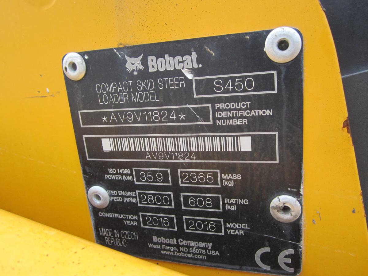 Mini chargeuse Bobcat S450