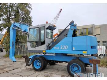 Pelle de manutention Fuchs MHL 320 overslagkraan umslag bagger waste handler