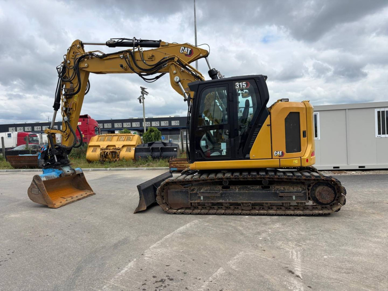 Pelle sur chenille CAT 315