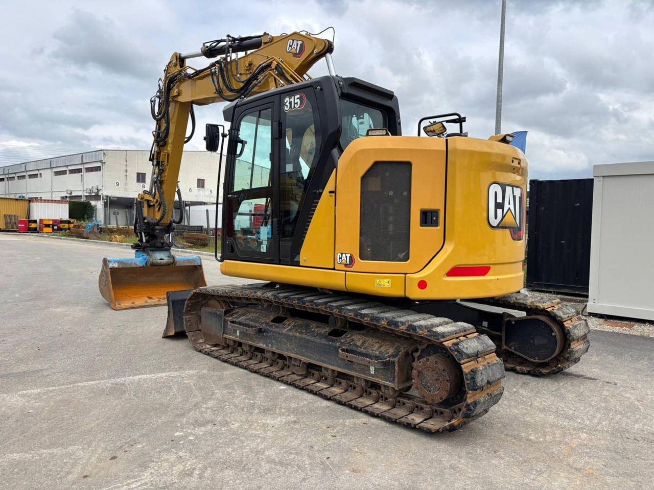 Pelle sur chenille CAT 315