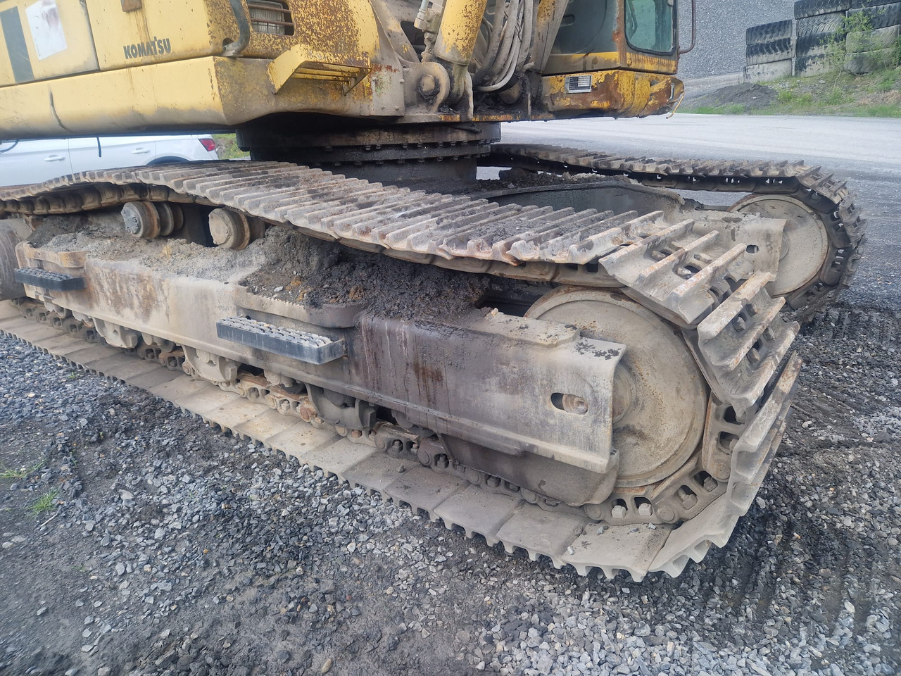 Pelle sur chenille KOMATSU PC 340.6