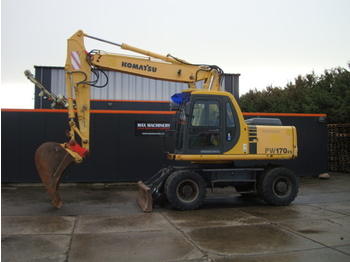 Pelle sur pneus KOMATSU PW170ES-6K