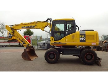 Pelle sur pneus Komatsu PW 160-7K