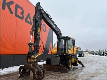 Pelle sur pneus Volvo EW 160 D