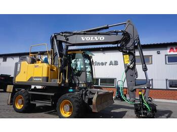 Pelle sur pneus Volvo EW 160 E