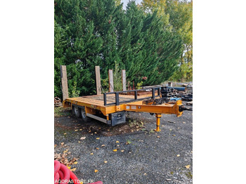 Engins de chantier  Remorque porte engins