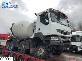 Camion malaxeur Renault Kerax 410 Dxi Damage truck, 8x4, Liebherr 9 M3, Steel suspension, Manual, Airco, euro 4: photos 1