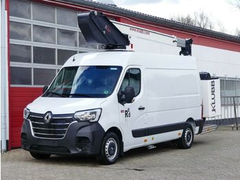 Camion avec nacelle, Fourgon utilitaire neuf Renault Master 145 Arbeitsbühne KLUBB K38P 14m EU6d NEU!: photos 1