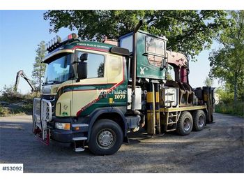 Grue mobile SCANIA G440 6x4 Separate loader with crane: photos 1