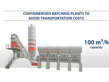 Centrale à béton neuf SEMIX SEMIX Compact Concrete Batching Plant 100 m³/h Containerised: photos 1