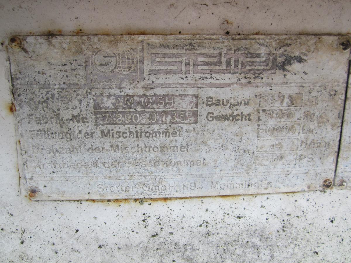 Semi-remorque malaxeur Klaus NC