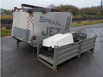 Travaux routiers Spray Jet Asphalt Container, 2000Ltr Capacity, Vögele Spray System: photos 1