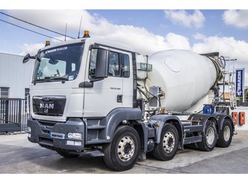 Toupie béton MAN TGS 32.360 BB + BETONMIXER