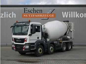 Toupie béton MAN TGS 32.400 BB, 9m³Stetter, Klima