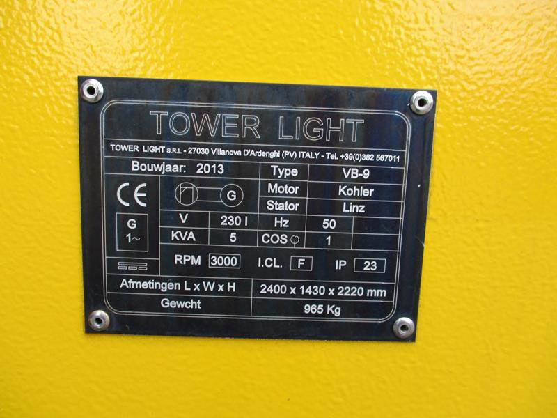 Mat d'éclairage Towerlight VB - 9 LED: photos 8