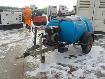 Compresseur d'air Trailer Engineering Single Axle Plastic Water Bowser, Yanmar Pressure Washer: photos 1