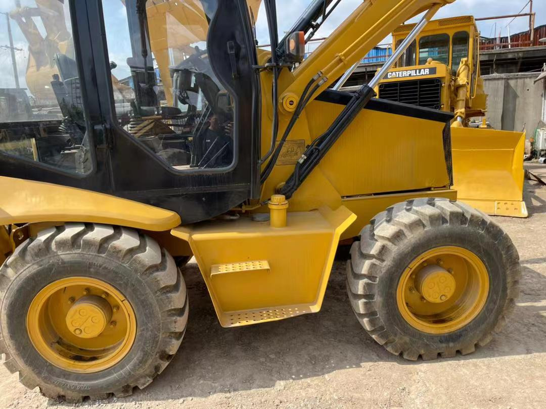 Tractopelle Used backhoe CAT416E digger machine for sale: photos 7