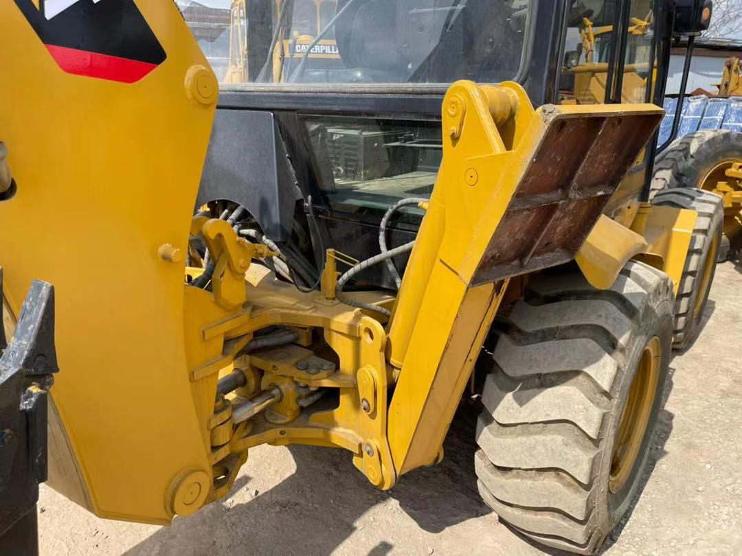 Tractopelle Used backhoe CAT416E digger machine for sale: photos 5
