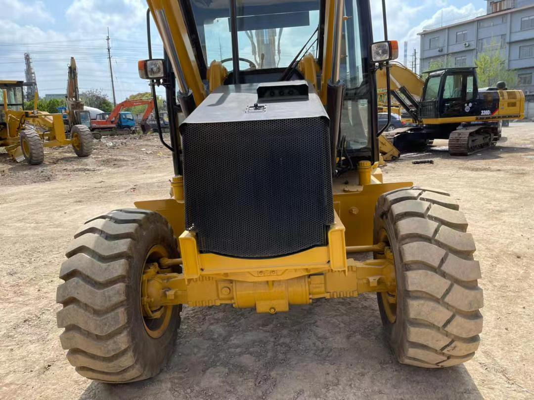 Tractopelle Used backhoe CAT416E digger machine for sale: photos 8