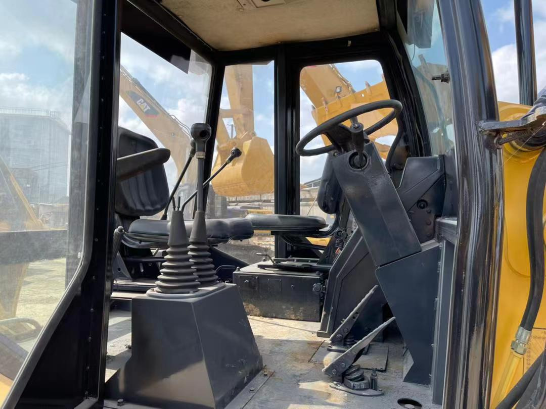 Tractopelle Used backhoe CAT416E digger machine for sale: photos 3