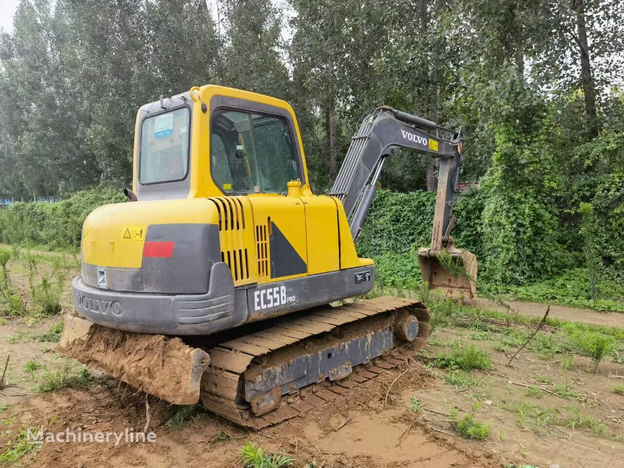 Mini pelle VOLVO EC55B PRO mini small excavator digger 5.5 tons: photos 6