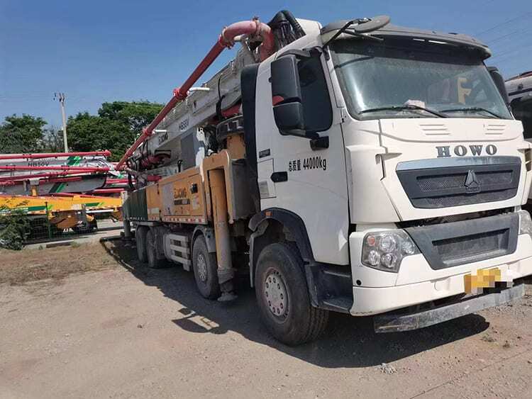 Camion pompe XCMG Cement Pump Truck Used HB52 Schwing Concrete Pump Truck best selling: photos 3