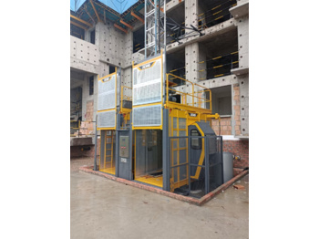 Nacelle neuf XCMG Official 450m Lifting Height Double Cage Medium Speed Construction Lifter SC200/200MS1 on Sale: photos 1