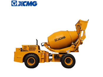 XCMG Official SLM2600S 2.6cbm Concrete Mixer Mobile Self Loading Concrete Mixer Truck - Camion malaxeur: photos 4