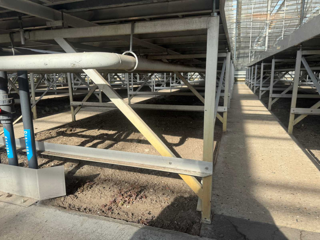 Machine agricole Aluminium cultivation table ebb and flow (1.82x12.00mtr)