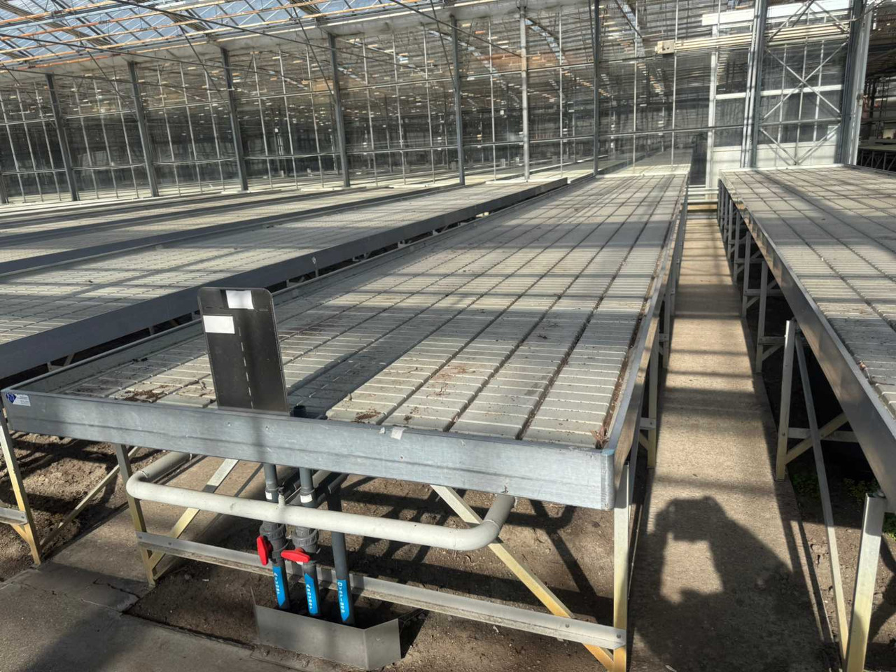 Machine agricole Aluminium cultivation table ebb and flow (1.82x12.00mtr)