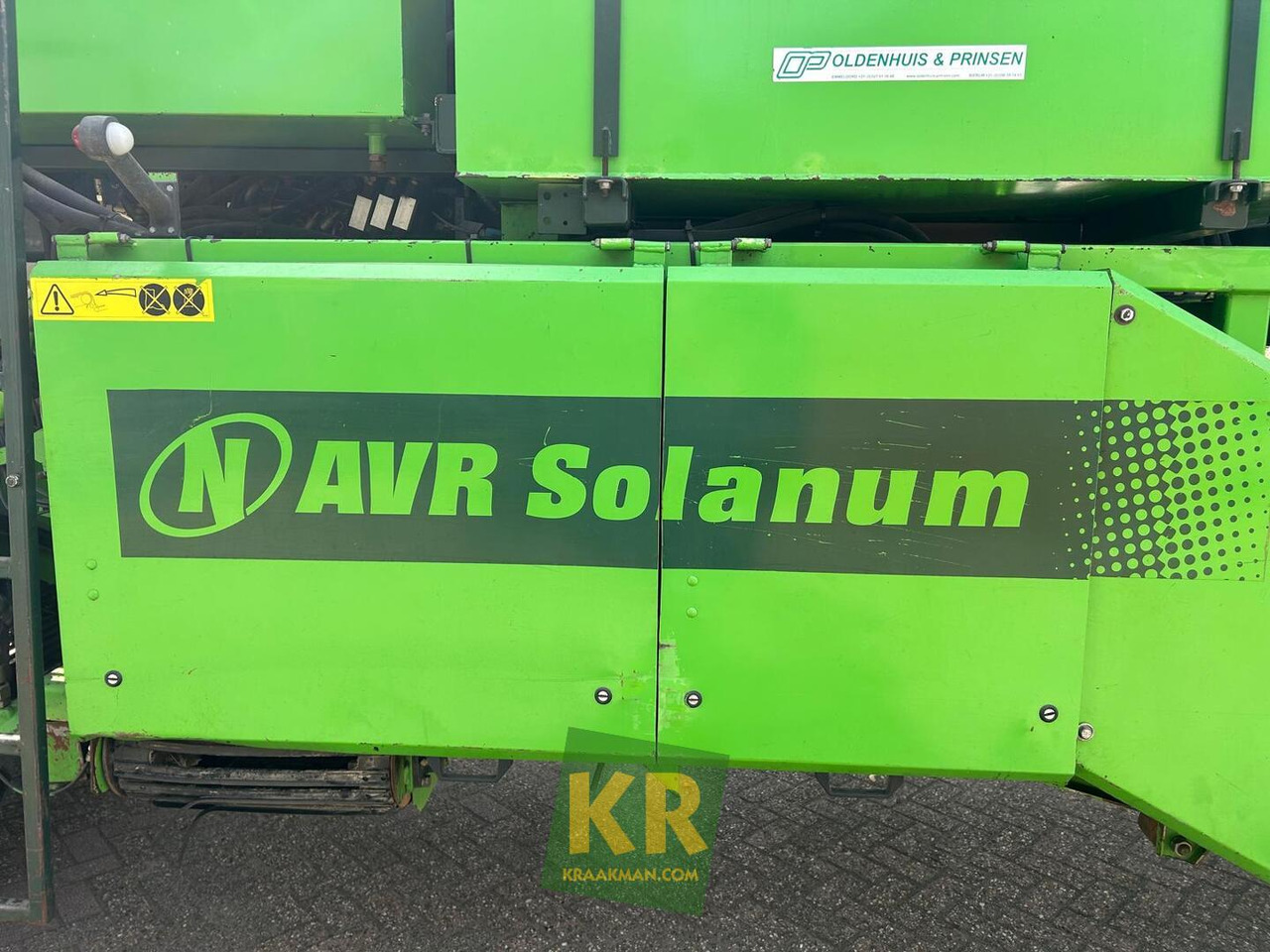Arracheuse de pommes de terre AVR Solanum