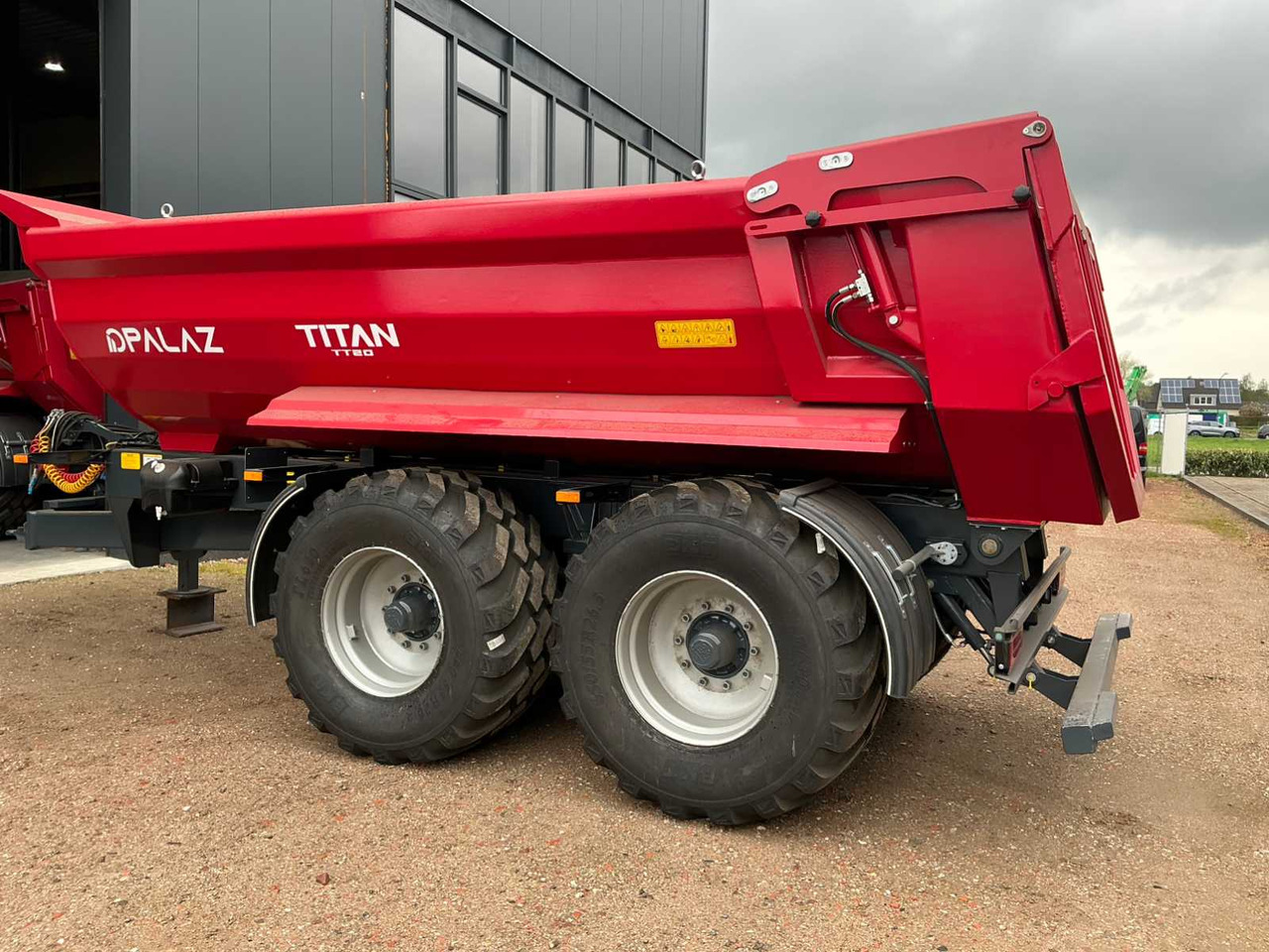 Benne agricole Palaz Halfpipe Titan TT20 Profiline