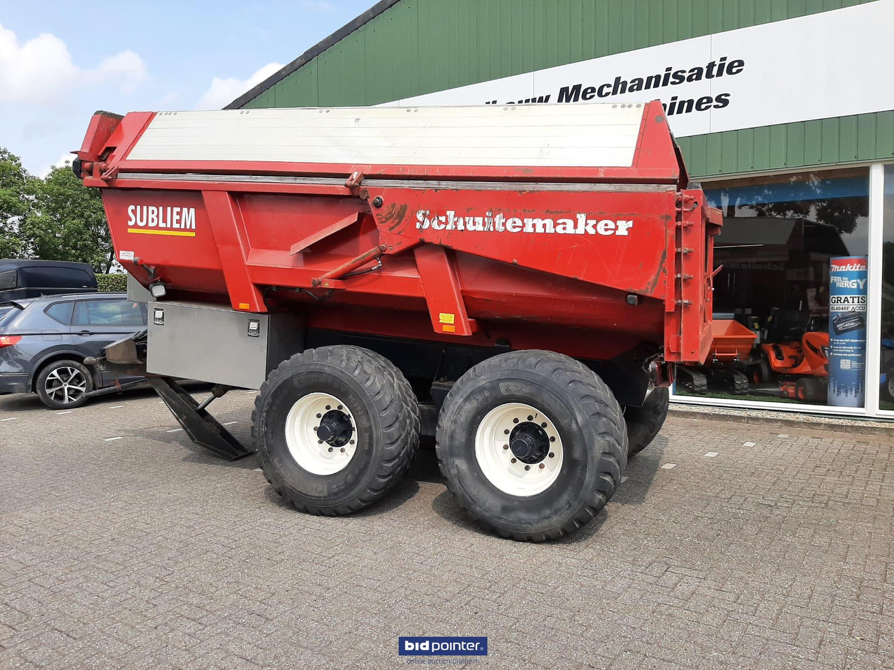 Benne agricole Schuitemaker Subliem 200 zandkipper / gronddumper