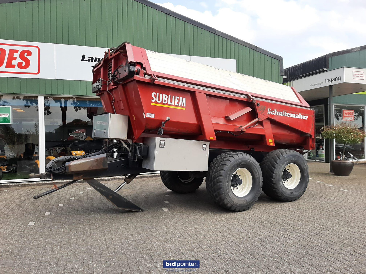 Benne agricole Schuitemaker Subliem 200 zandkipper / gronddumper