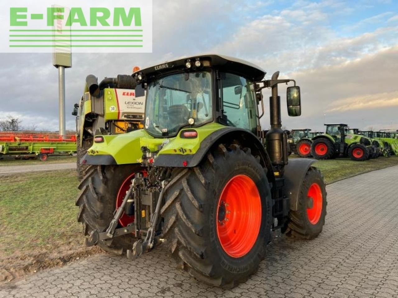 Tracteur agricole CLAAS arion 550 st4 cmatic: photos 5