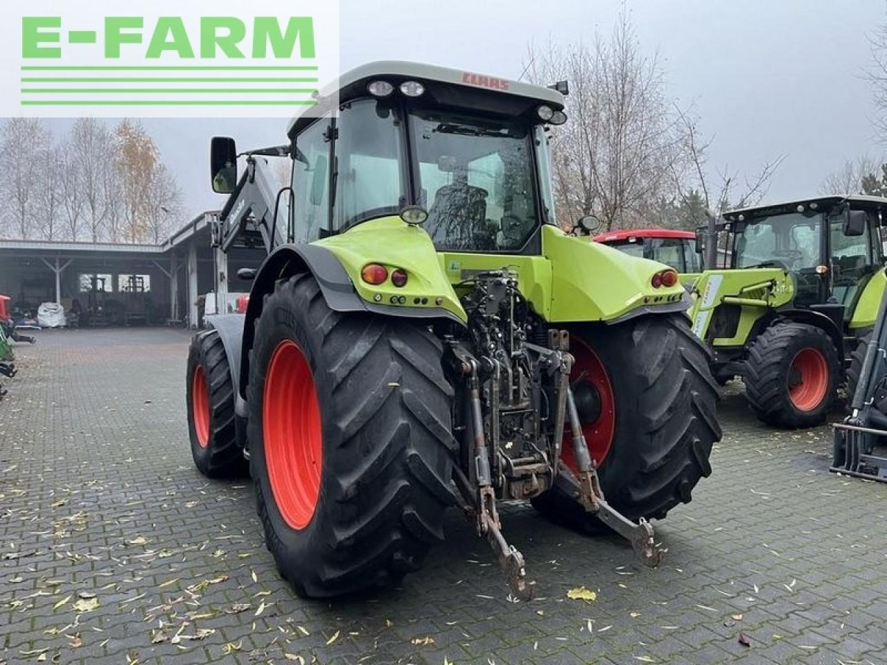 Tracteur agricole CLAAS arion 640 cis + quicke q65: photos 7