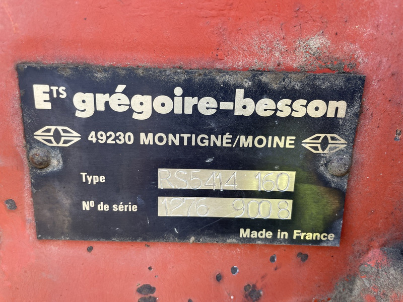 Charrue Gregoire Besson RS5414 160
