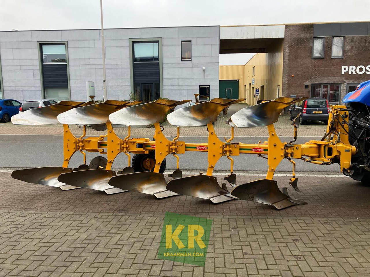 Charrue RPV140-480 Variabel (4+1) wentelploeg Rumptstad