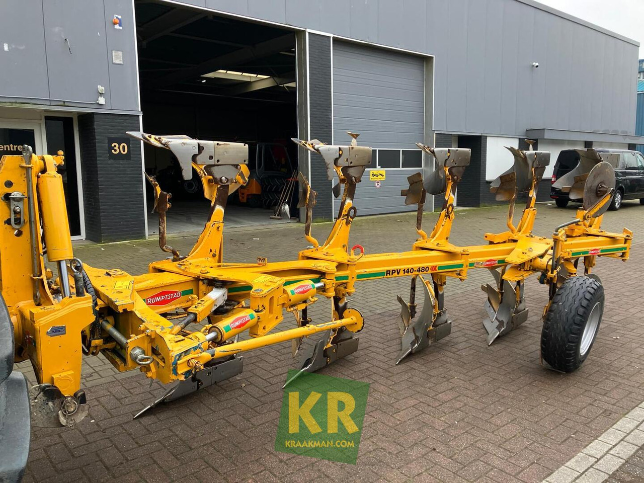 Charrue RPV140-480 Variabel (4+1) wentelploeg Rumptstad
