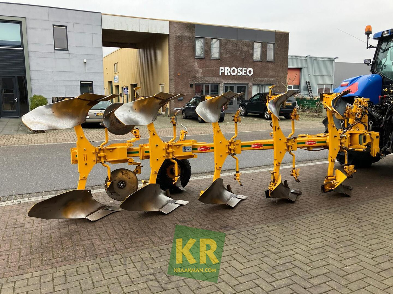 Charrue RPV140-480 Variabel (4+1) wentelploeg Rumptstad