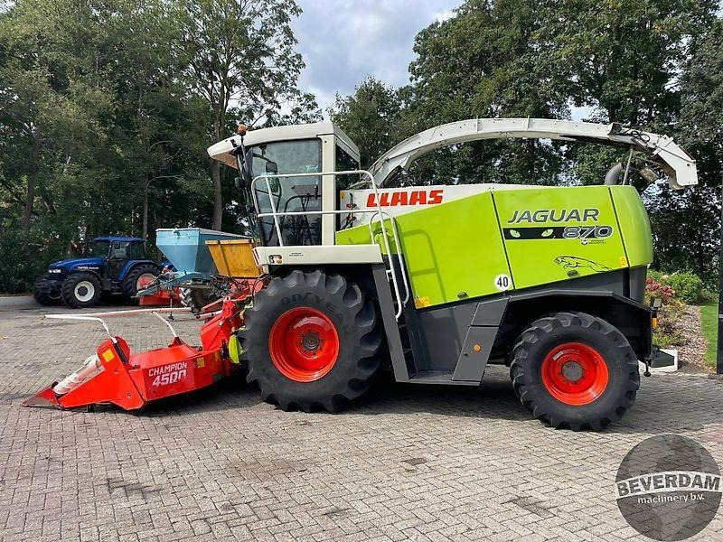 Machine agricole Claas Jaguar 870 492 Speedstar