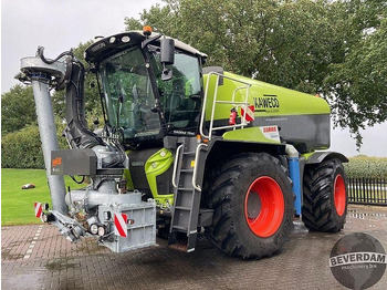 Machine agricole Claas Xerion 4200 & Kaweco Saddle Trac 16m3 