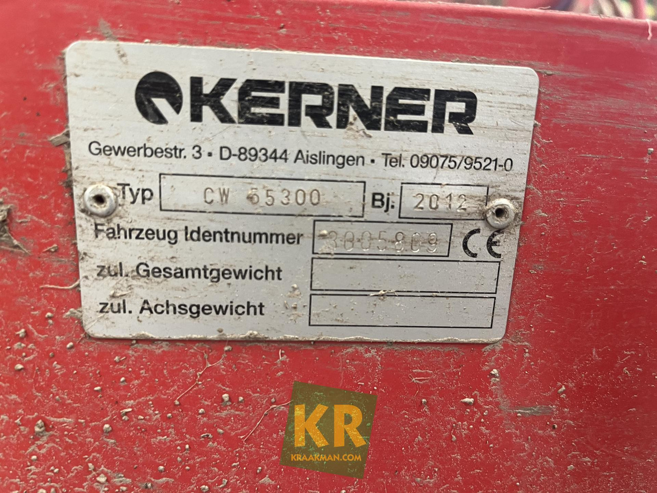 Combiné de semis Kverneland Zaaibalk overig